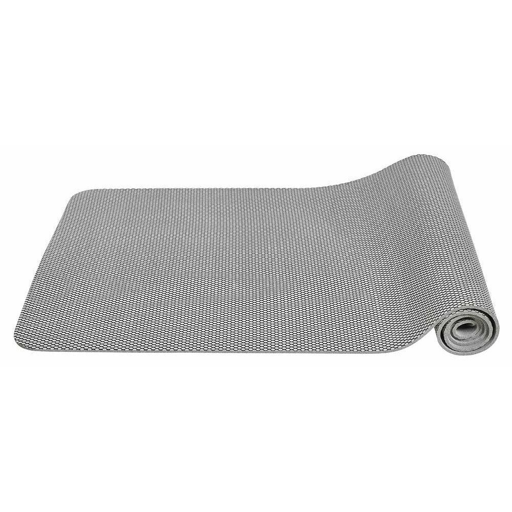 Nordal YOGA mat in natural rubber - 60x173 cm - grey