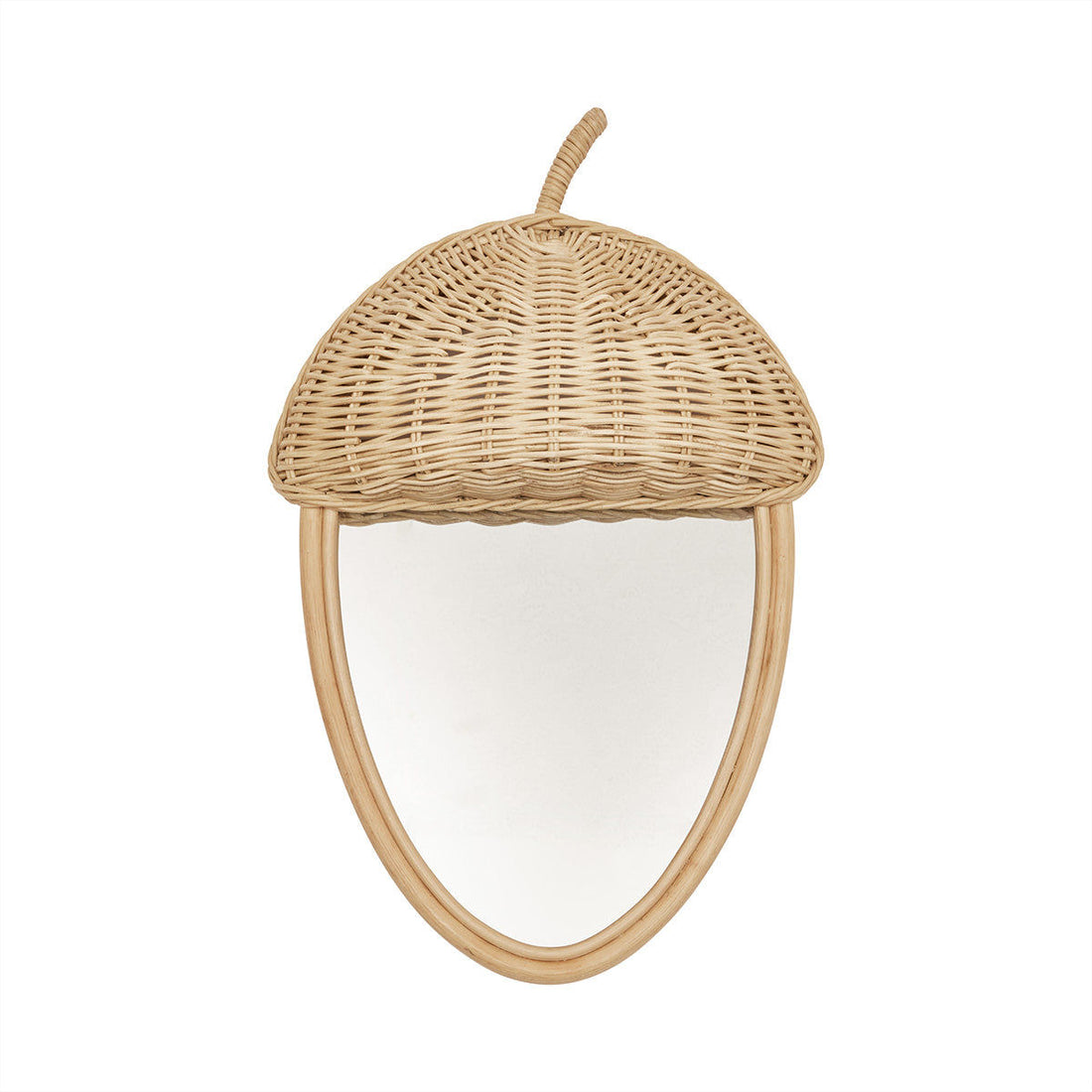 OYOY MINI Agern Rattan Vægkurv