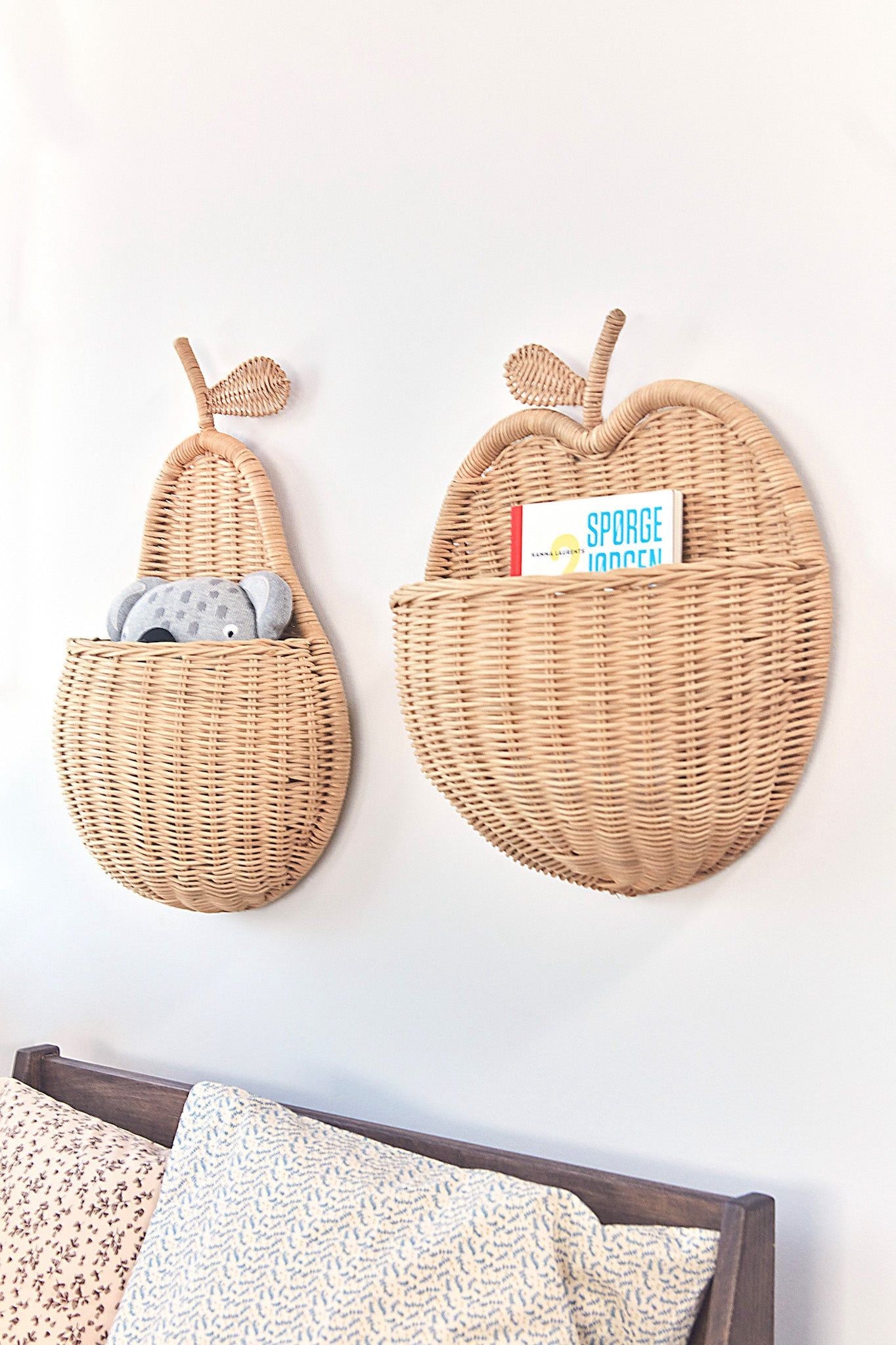 OYOY MINI Pear Wall Basket