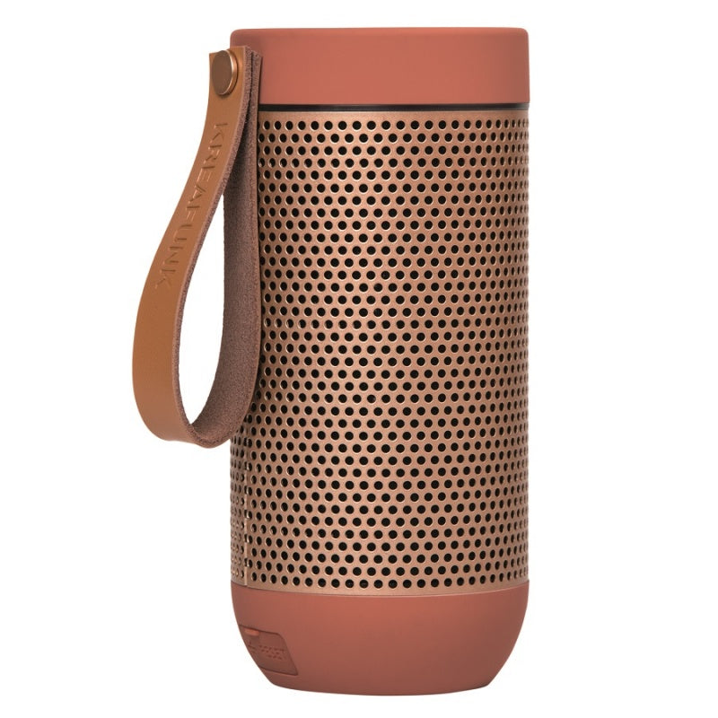 Kreafunk - Wireless speaker with strap aFUNK coral bronze