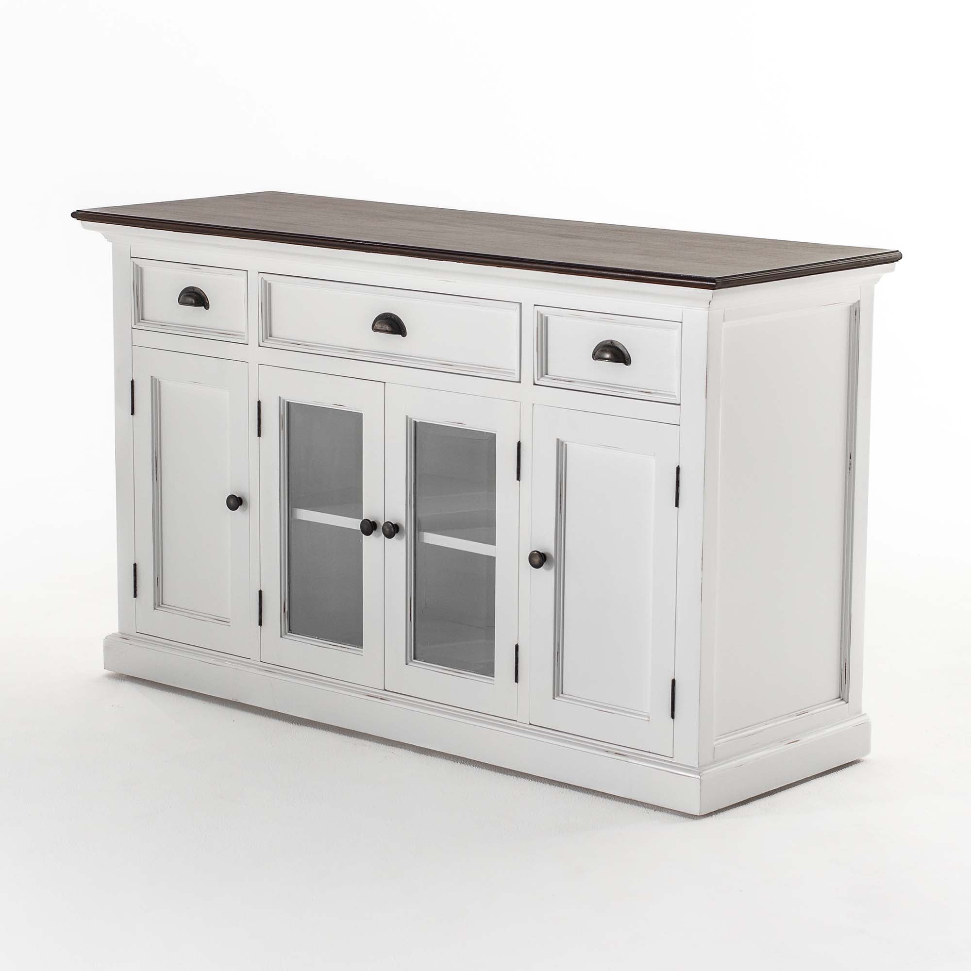 Halifax accent sideboard with 4 doors and 3 drawers