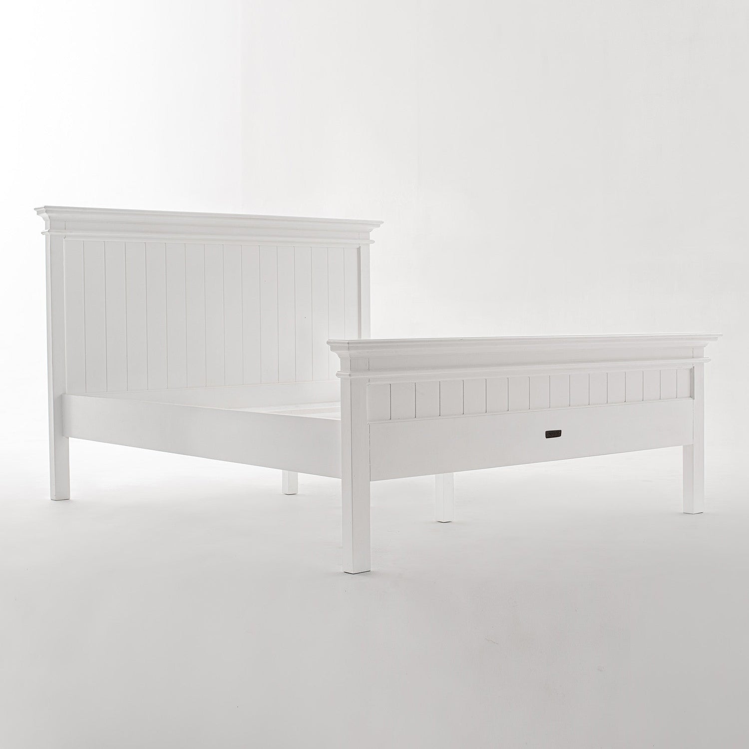 Halifax White Bed - Queen Size Send