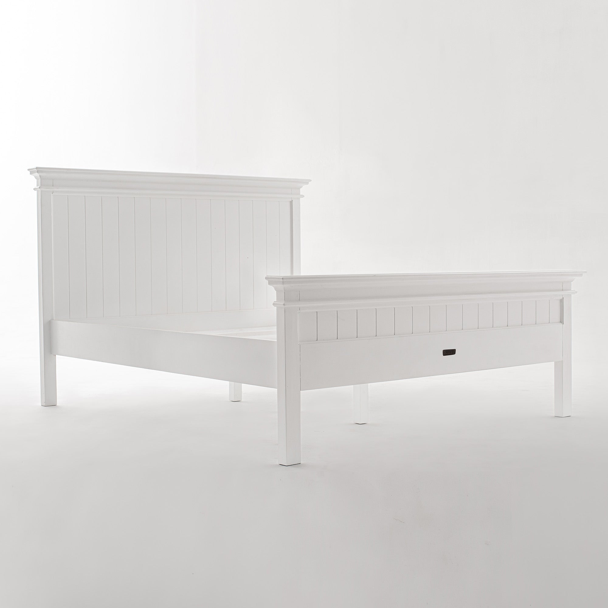 Halifax White Bed - Queen Size Send