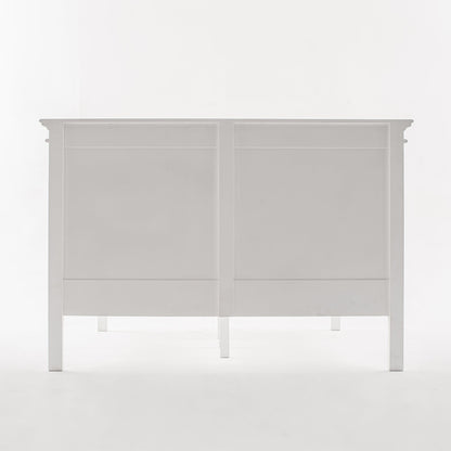 Halifax White Bed - Queen Size Send