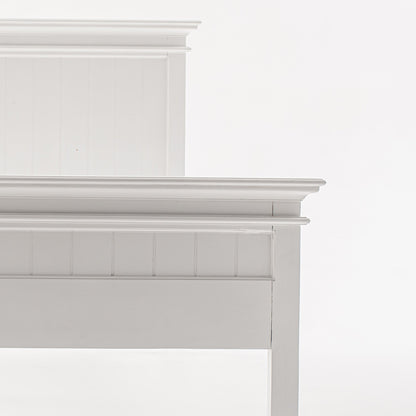 Halifax White Bed - Queen Size Send