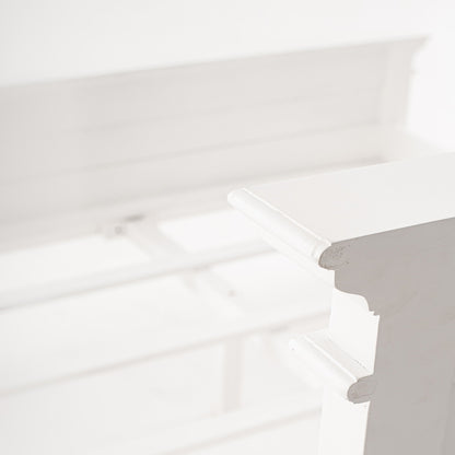 Halifax White Bed - Queen Size Send