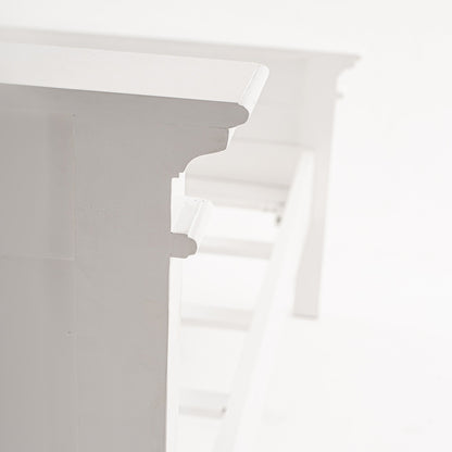 Halifax White Bed - Queen Size Send