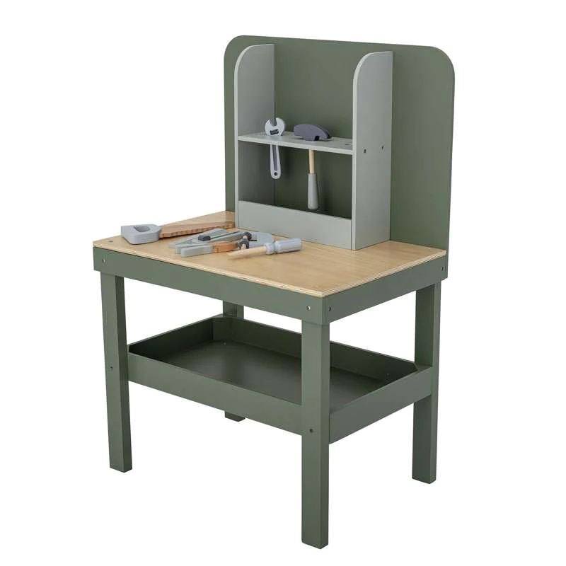 Bloomingville Bubba Tool Bench in Wood (Green) - L60xH90xW41 