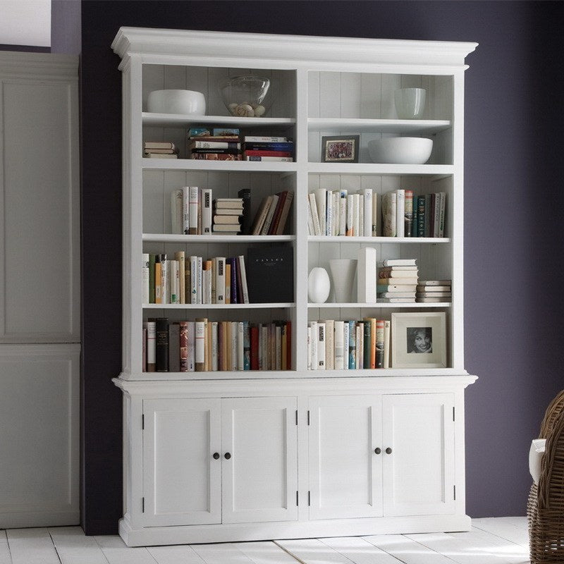 Halifax double shelf with 4 doors