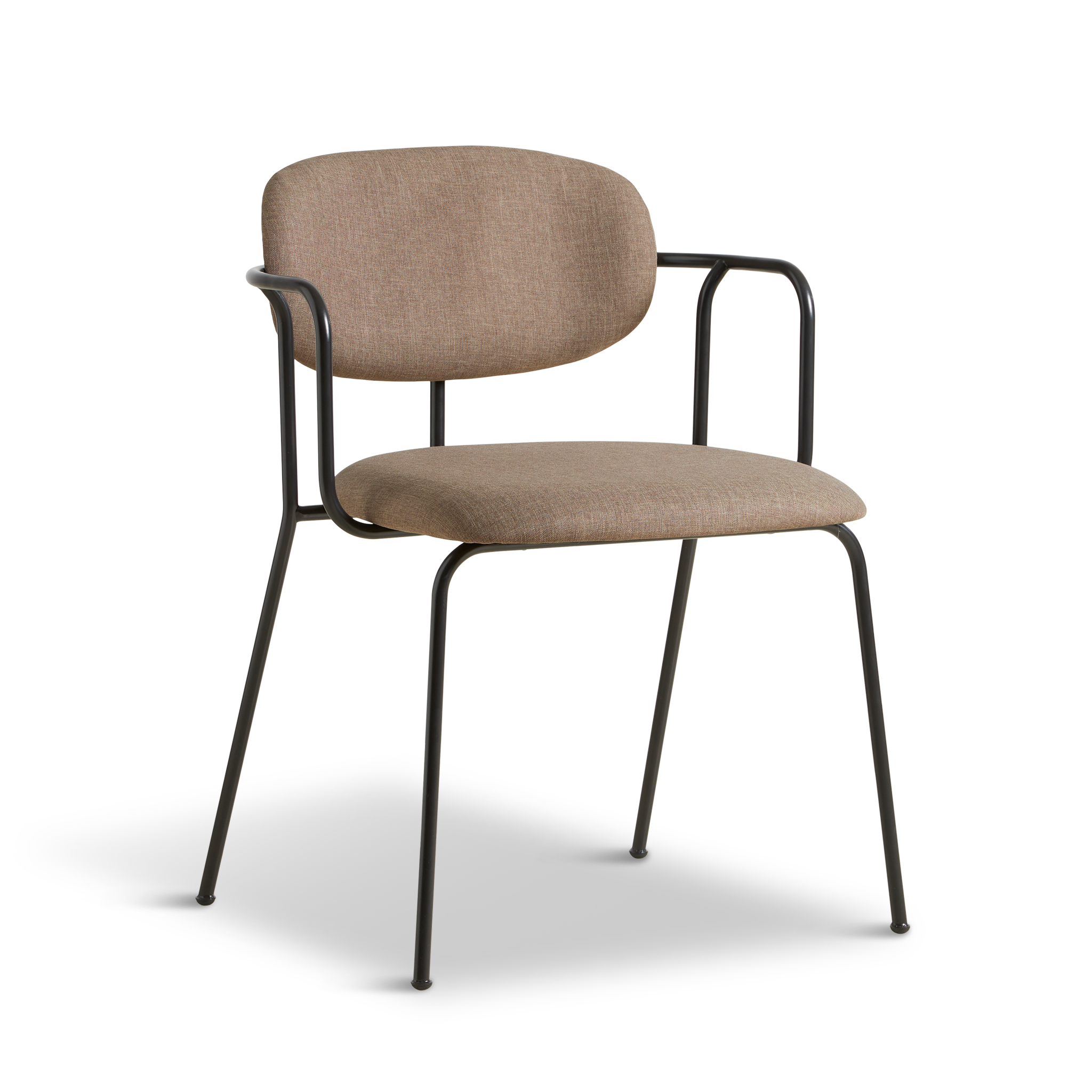 WOUD -  Frame dining chair - Taupe