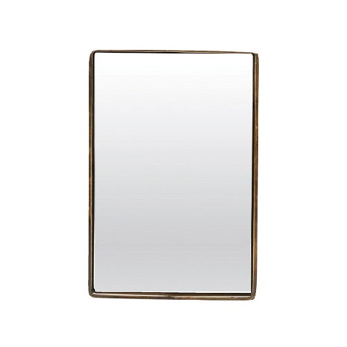 House Doctor Mirror Antik Brass H.30x20cm