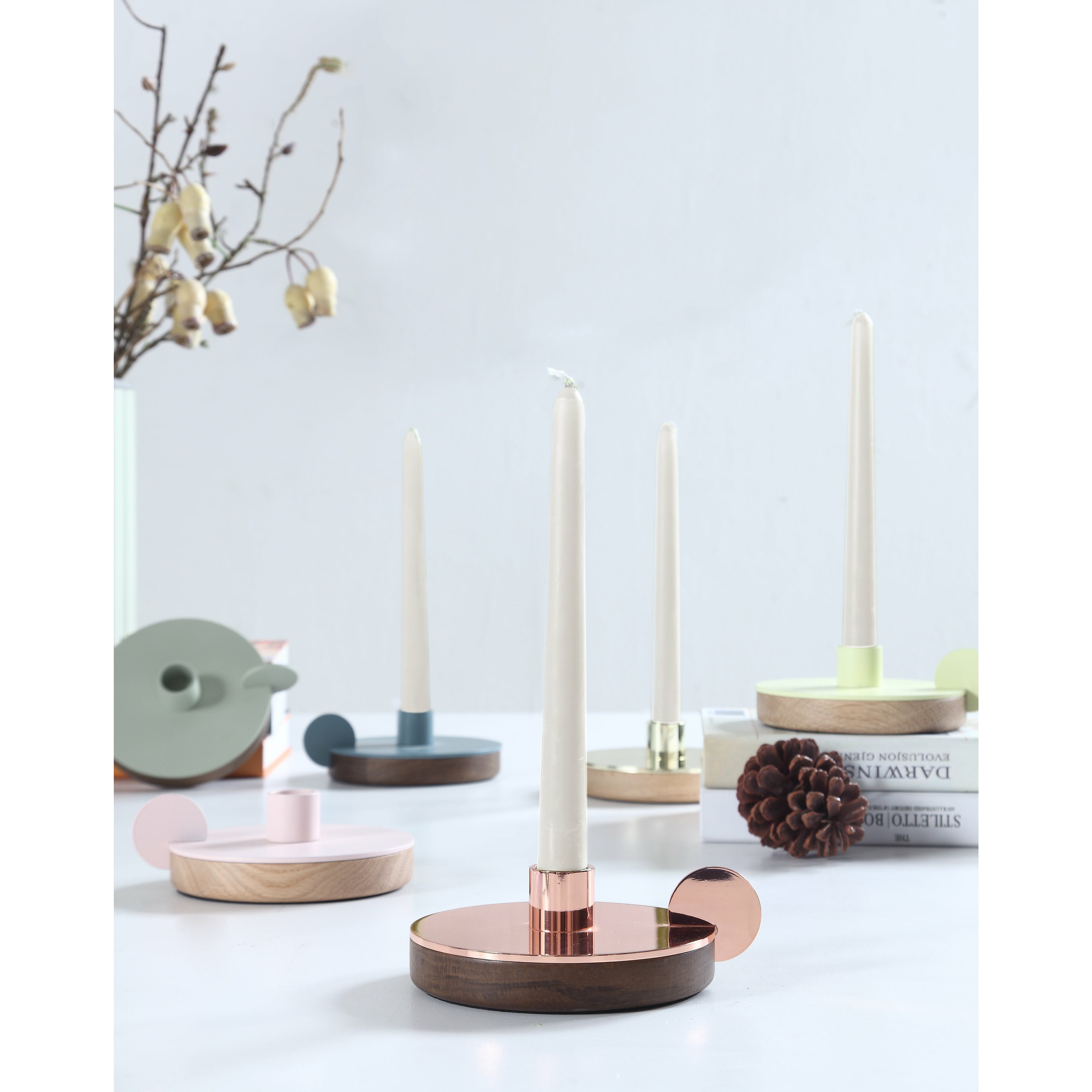 Camino - Ines 1F Candle Holder - Ø13xh5 cm