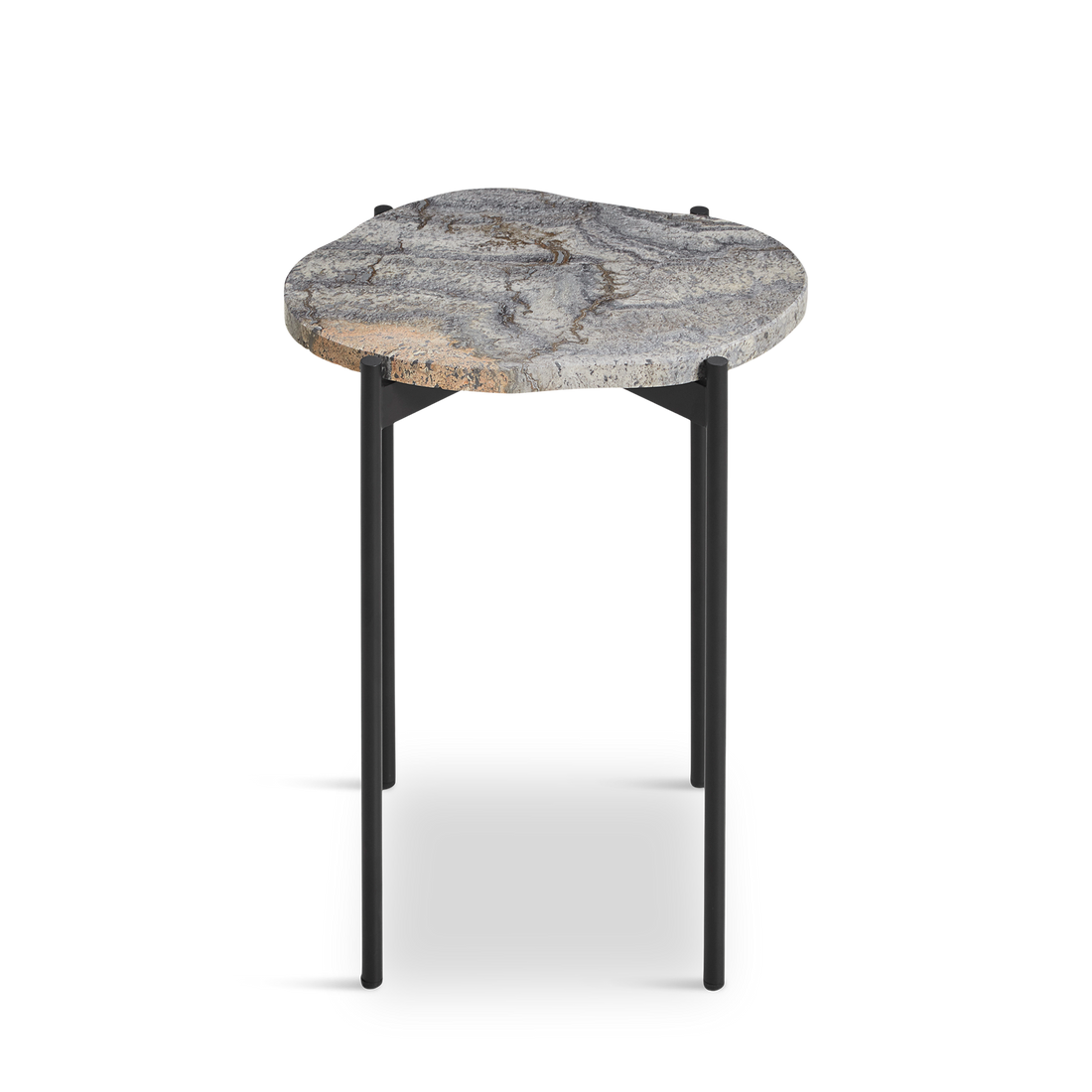 WOUD -  La Terra occasional table (Small) - Grey Melange