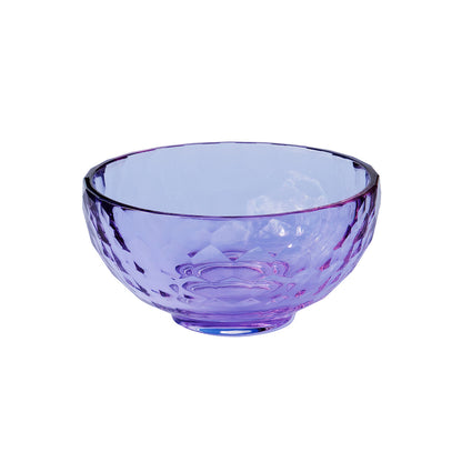 Storm crystal bowl Ø12 cm - purple
