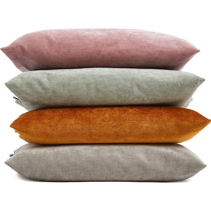 PERFECT Velour Pudebetræk Rosa - 60x40 cm - MOUD HOME - DesignGaragen.dk