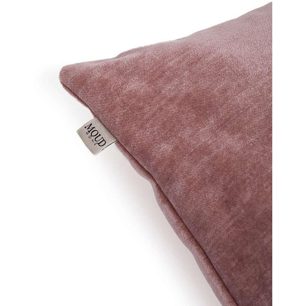 PERFECT Velour Pudebetræk Rosa - 60x40 cm - MOUD HOME - DesignGaragen.dk