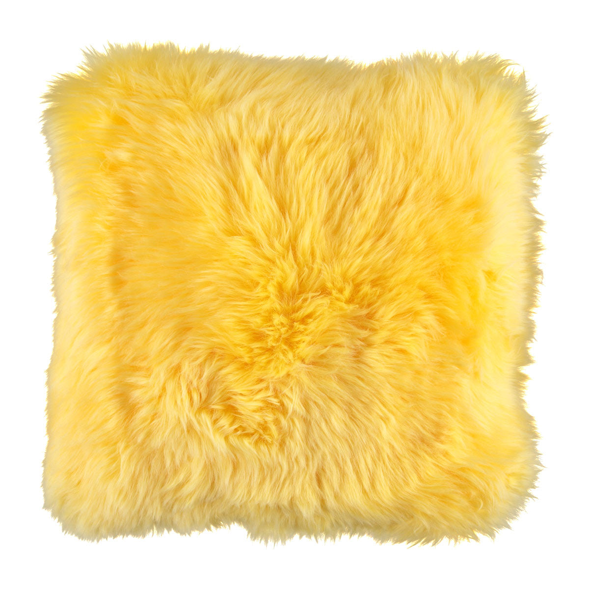 Pillow | Lambskin | Long -haired | New Zealand | 35x35 cm.