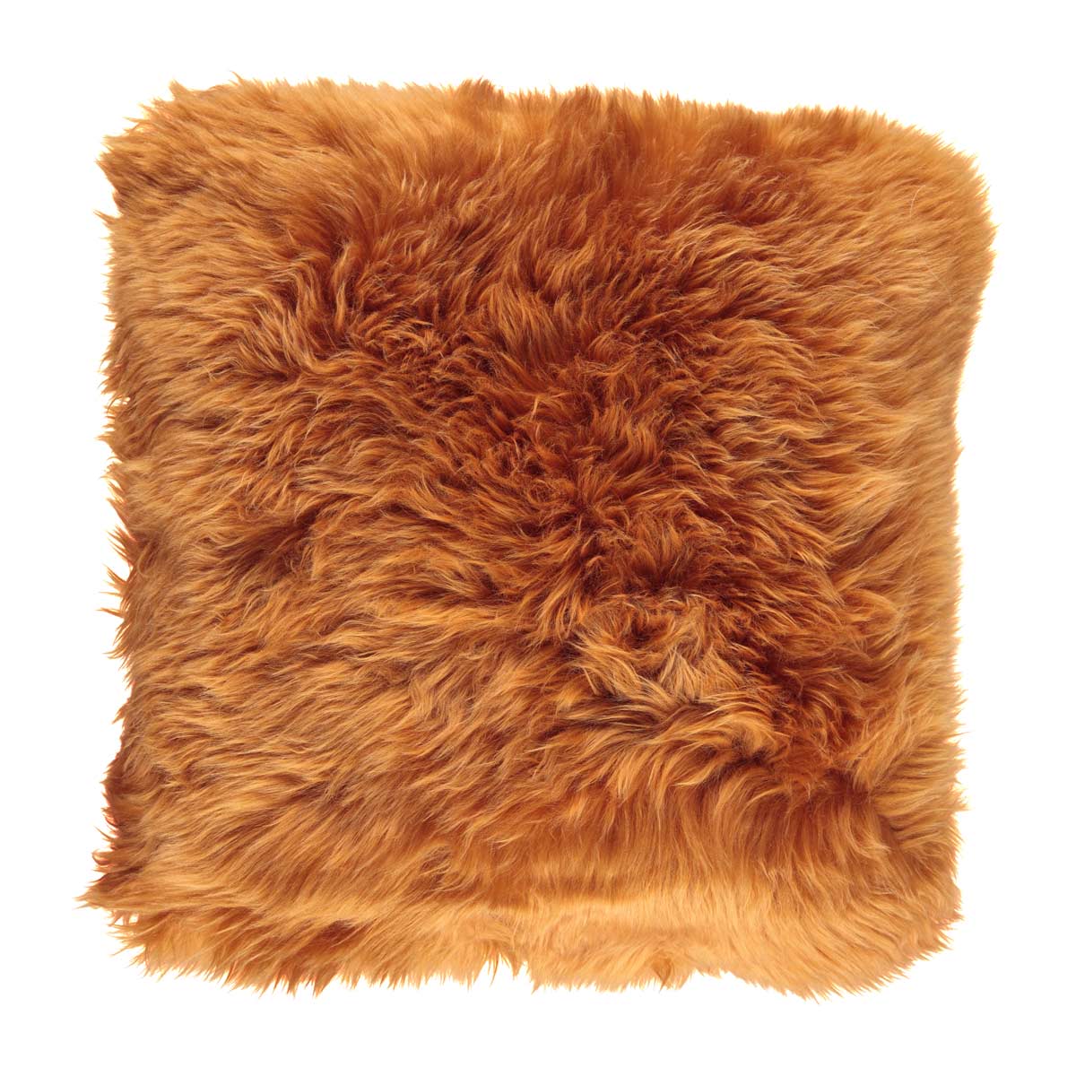 Pillow | Lambskin | Long -haired | New Zealand | 35x35 cm.