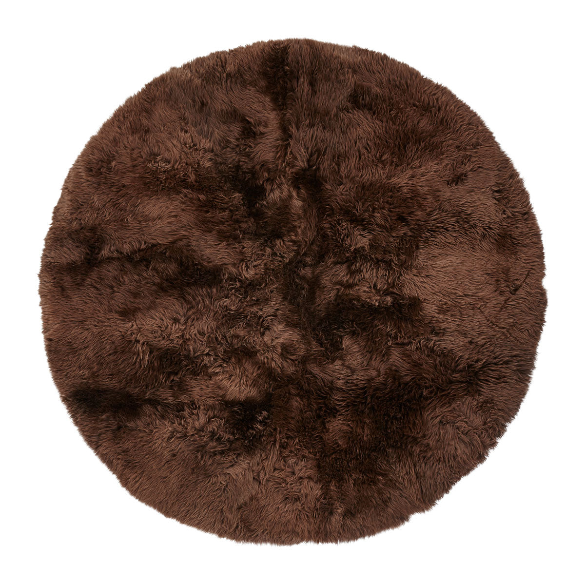Lambskin blanket | Long -haired | New Zealand round | Ø250 cm.
