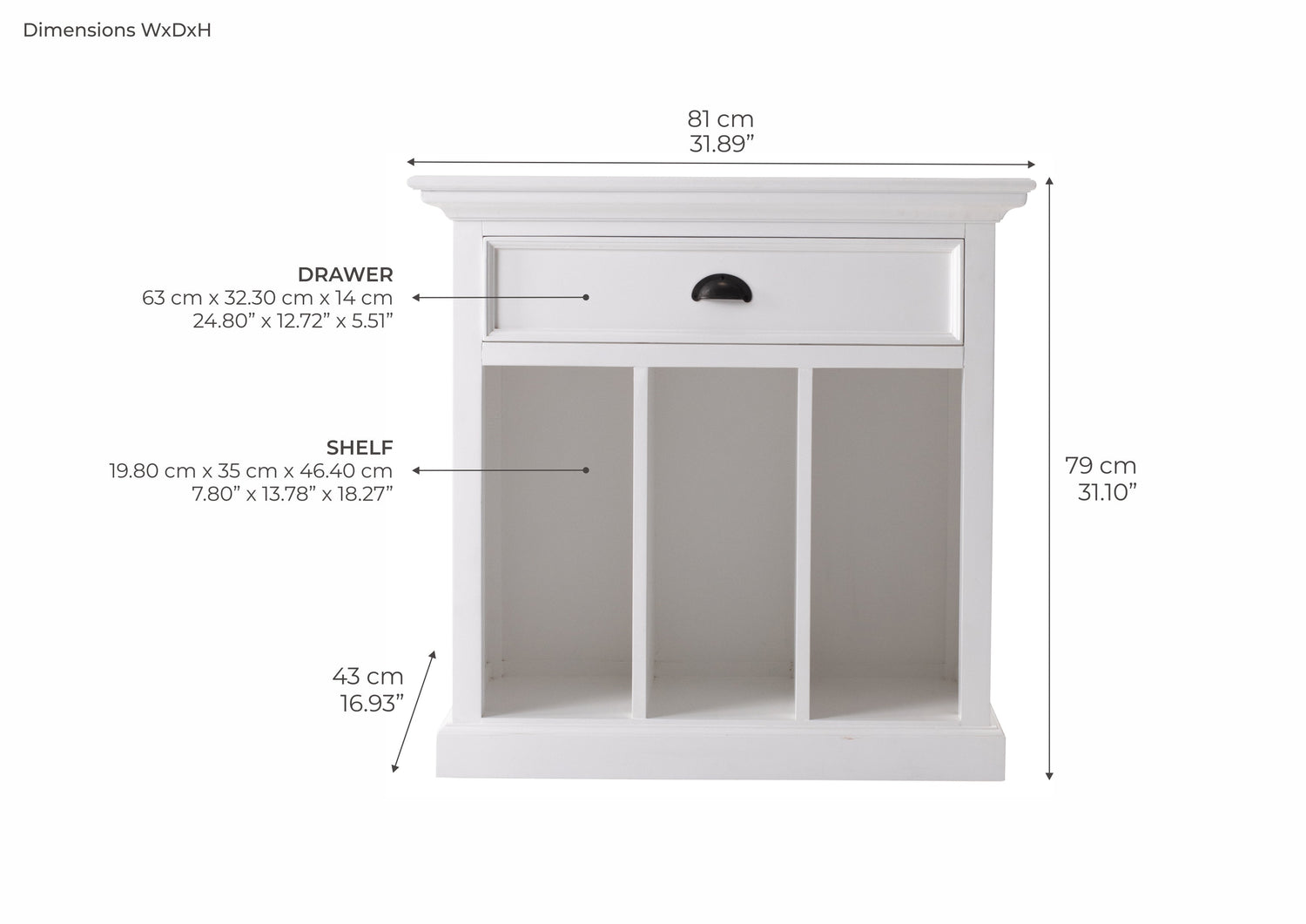 Halifax Grand Sengebord med Skuffer - NovaSolo - DesignGaragen.dk