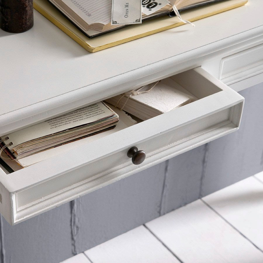 Provence console table with 2 drawers