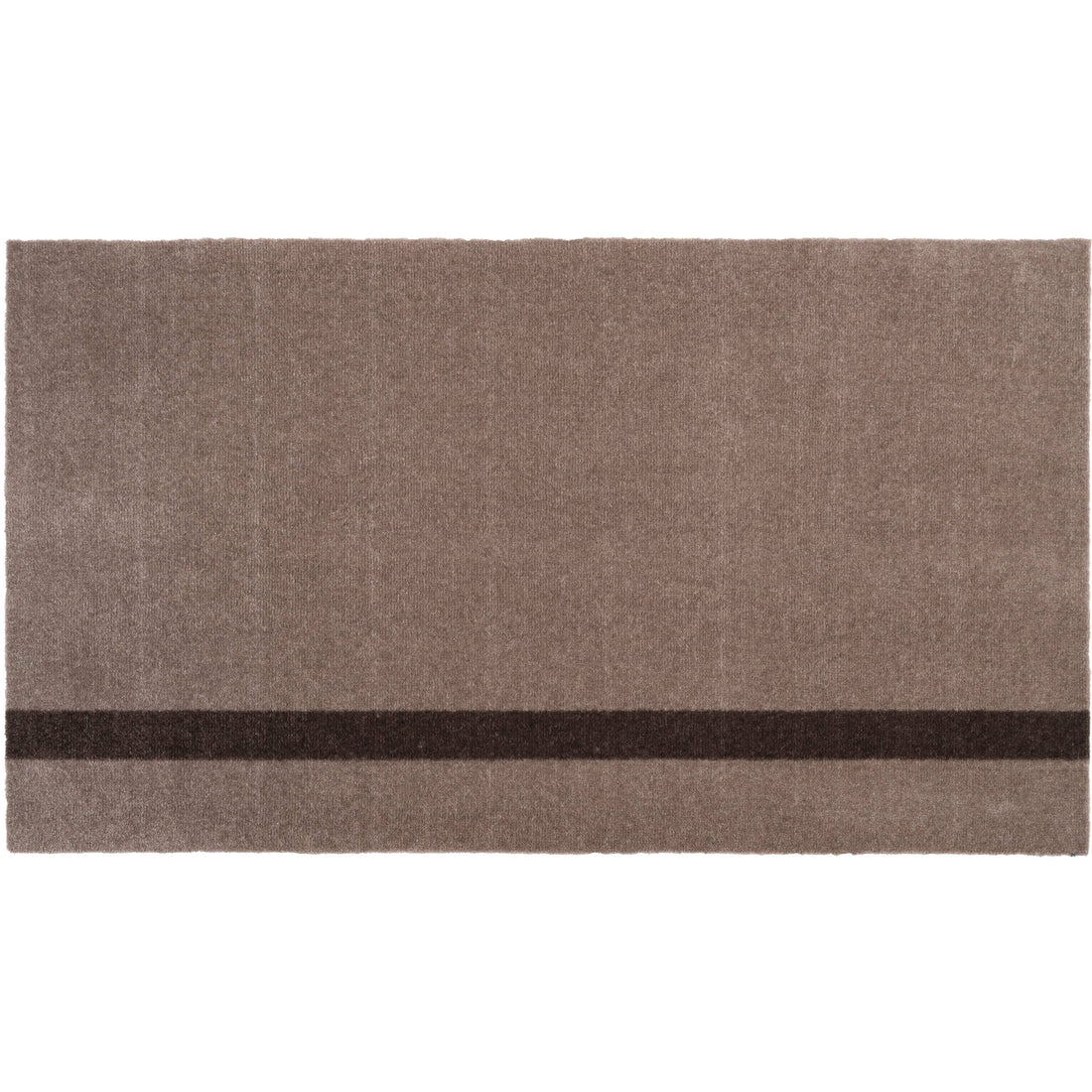 Tica Copenhagen - Rubber Doormat, 45 x 75 cm, Lines / Black