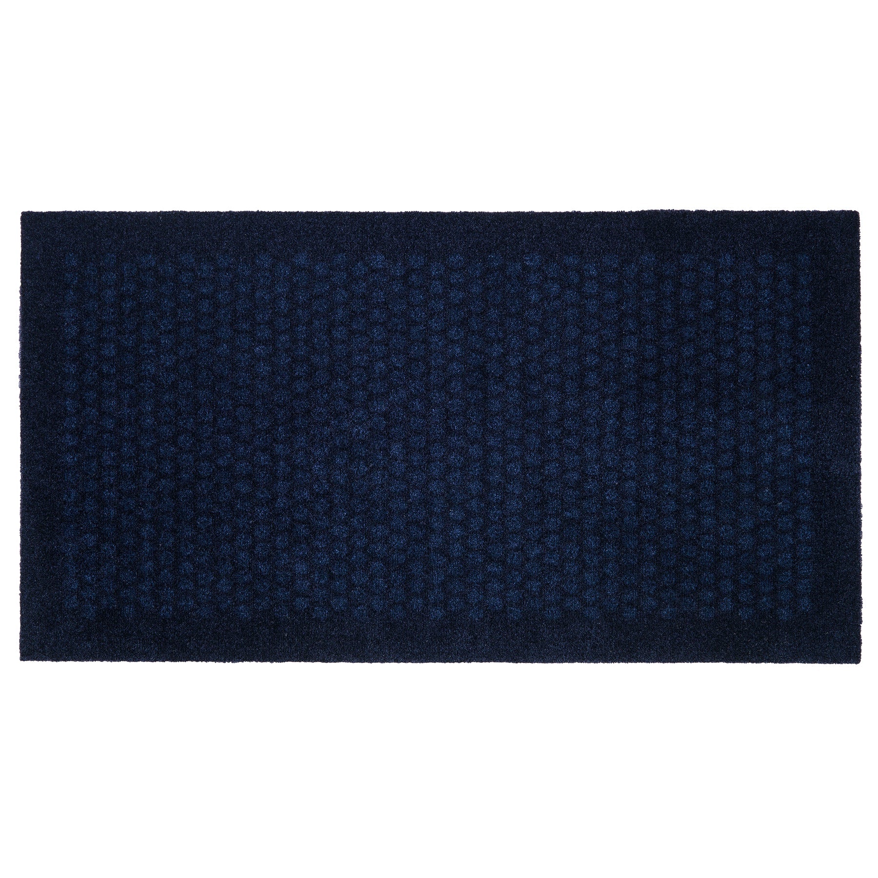 YELLOW MAT 67 x 120 CM - DOTS/BLUE