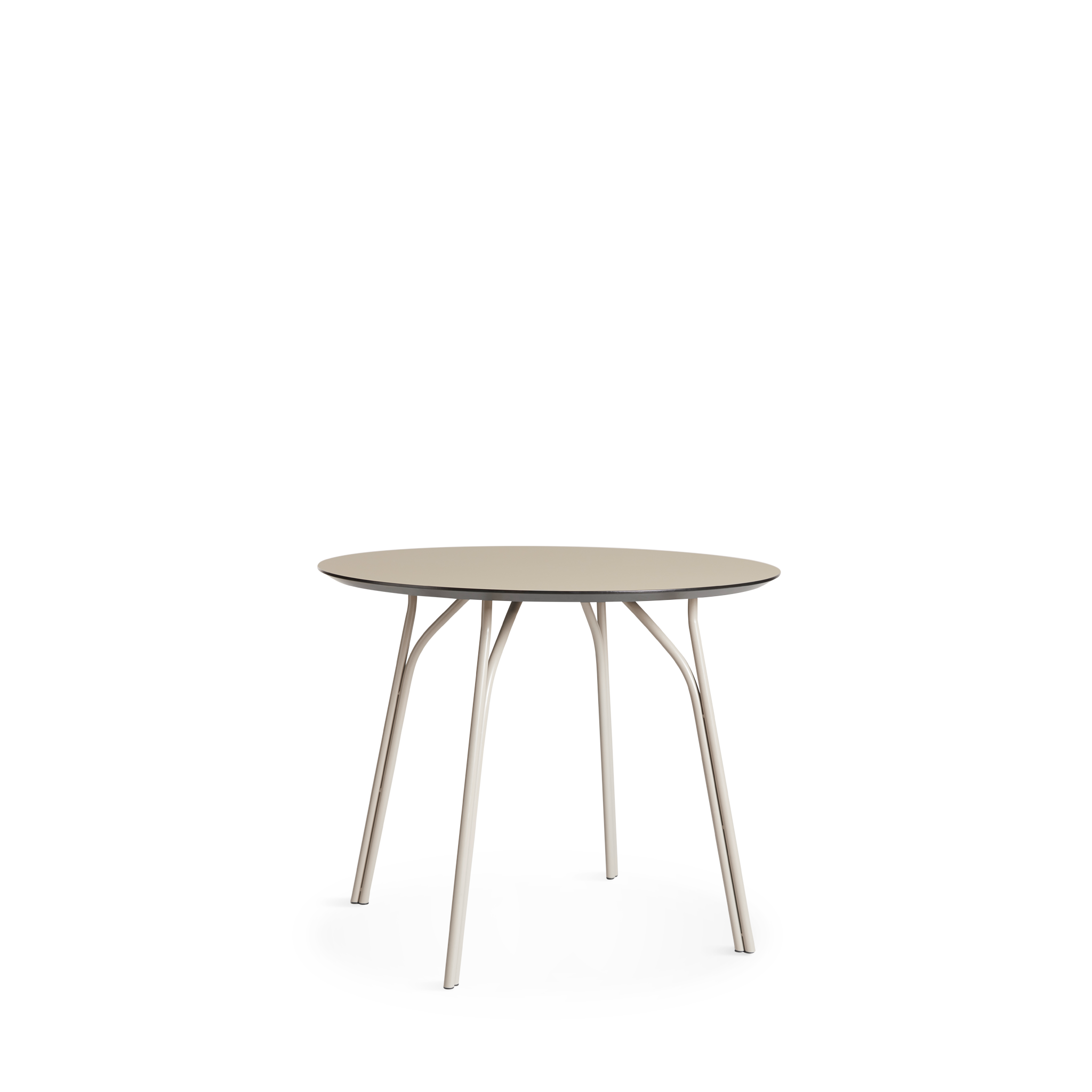 WOUD - Tree dining table (90 cm) - Beige/beige - WOUD - DesignGaragen.dk