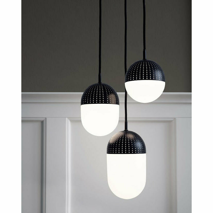 WOUD -  Dot pendant (Large) - Black