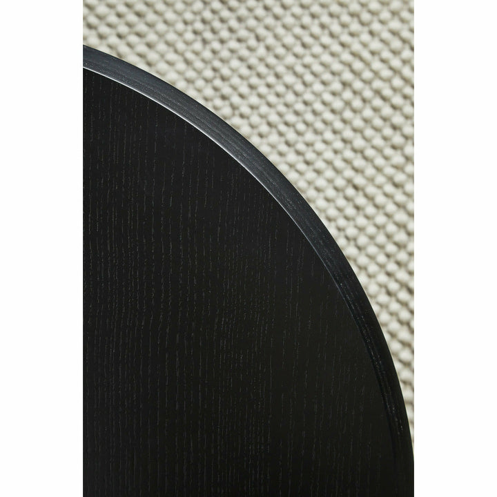 WOUD - Soround coffee table - Black ash (Ø60xH40,50) - WOUD - DesignGaragen.dk