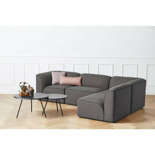 WOUD - Soround coffee table - Black ash (Ø60xH40,50) - WOUD - DesignGaragen.dk