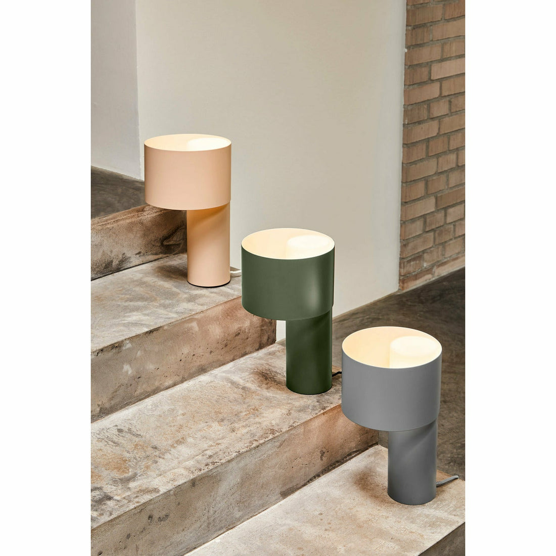 WOUD - Tangent table lamp-Forest green - WOUD - DesignGaragen.dk