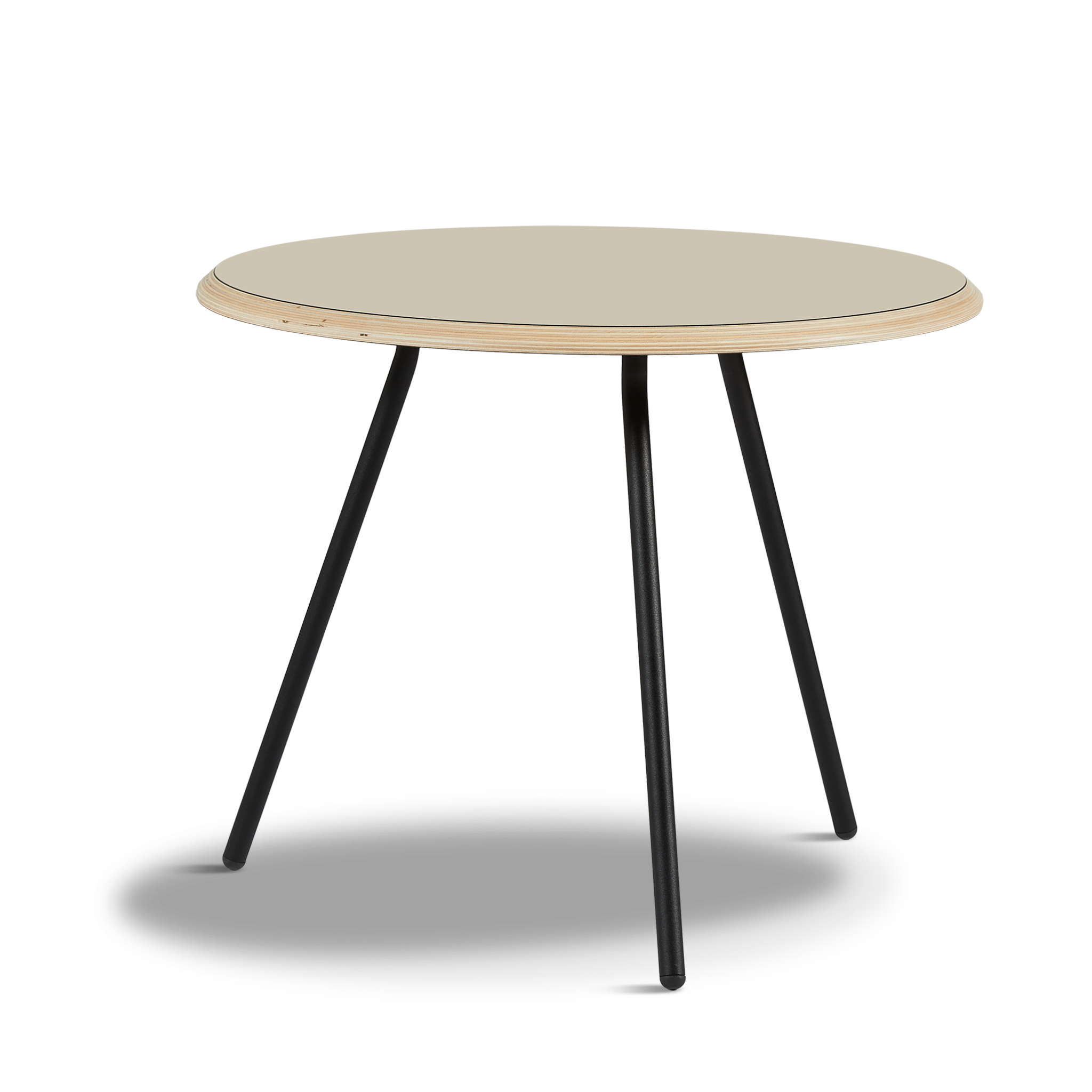 WOUD -  Soround coffee table - Beige (Ø60xH49)