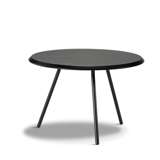 WOUD - Soround coffee table - Black ash (Ø60xH40,50) - WOUD - DesignGaragen.dk