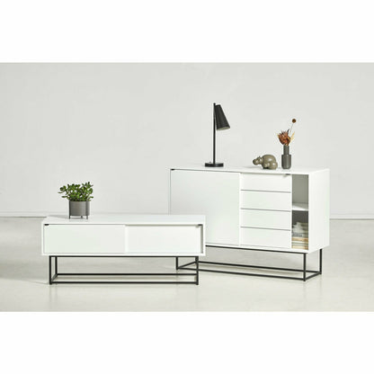WOUD - Virka sideboard (High) - White - WOUD - DesignGaragen.dk