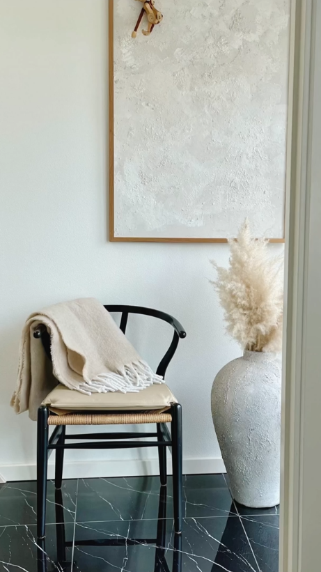 Cushion to Hans J. Wegner Y -chair Ch24 in - Sand -colored Leather