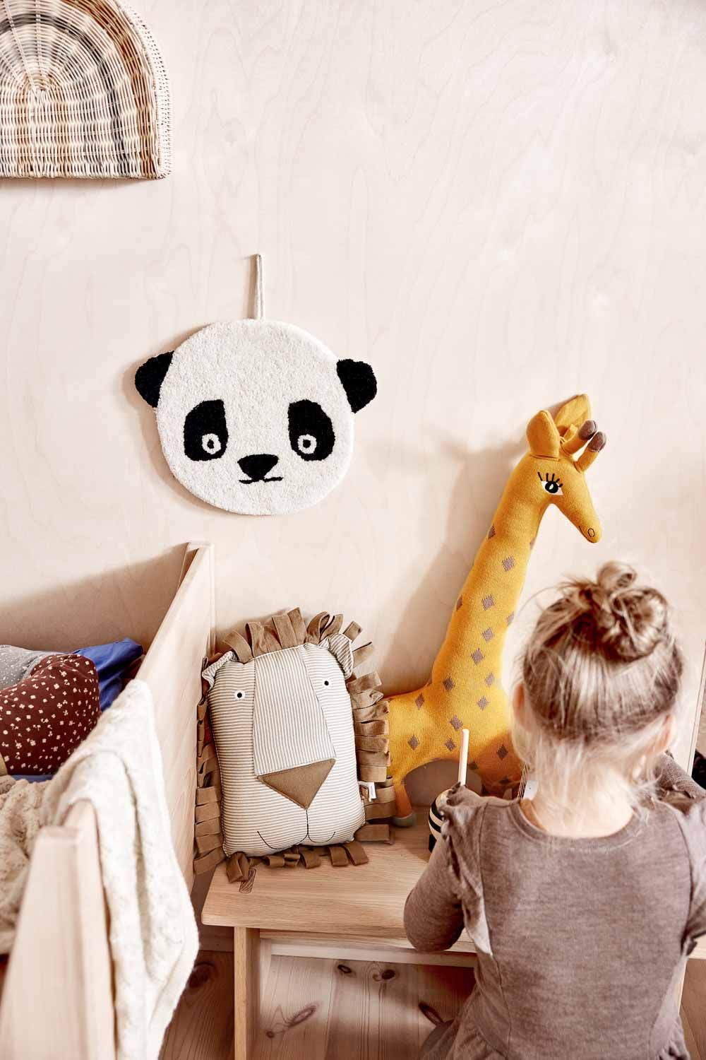 OYOY MINI Panda Miniature Vægtæppe