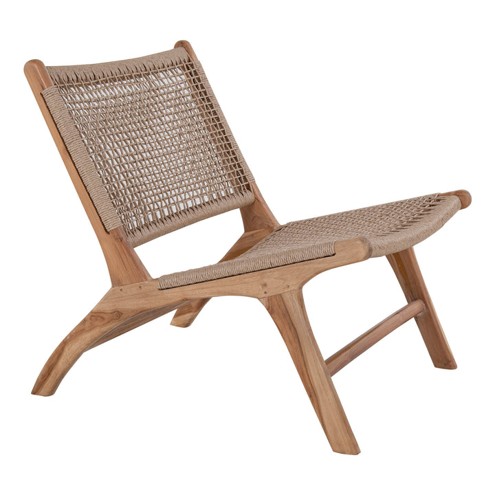 Derby chair - chair in teak and polyrattan - 1 - pcs