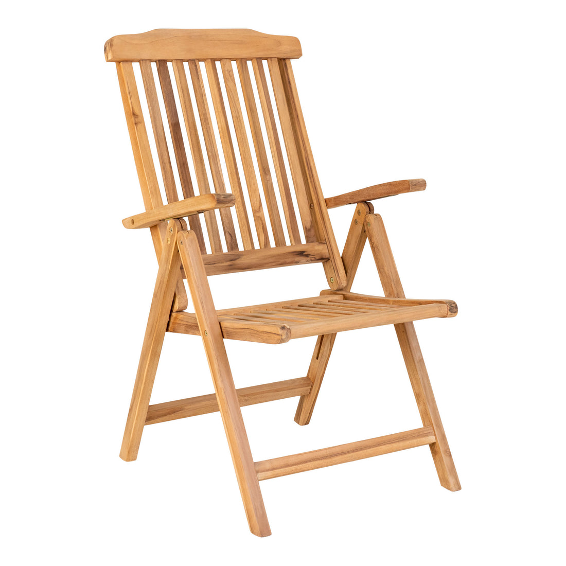 Elche Teak 5 -Position Chair - 5 Position Chair in Teak Wood - 2 - Pcs