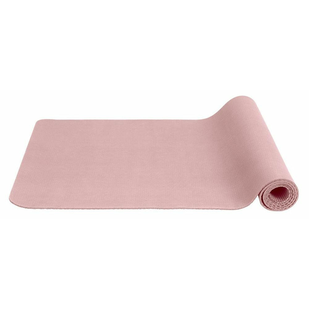 Nordal YOGA mat in natural rubber - 60x173 cm - pink
