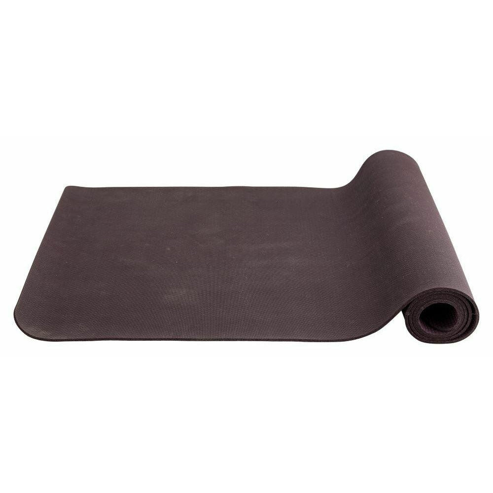 Nordal YOGA mat in natural rubber - 60x173 cm - burgundy