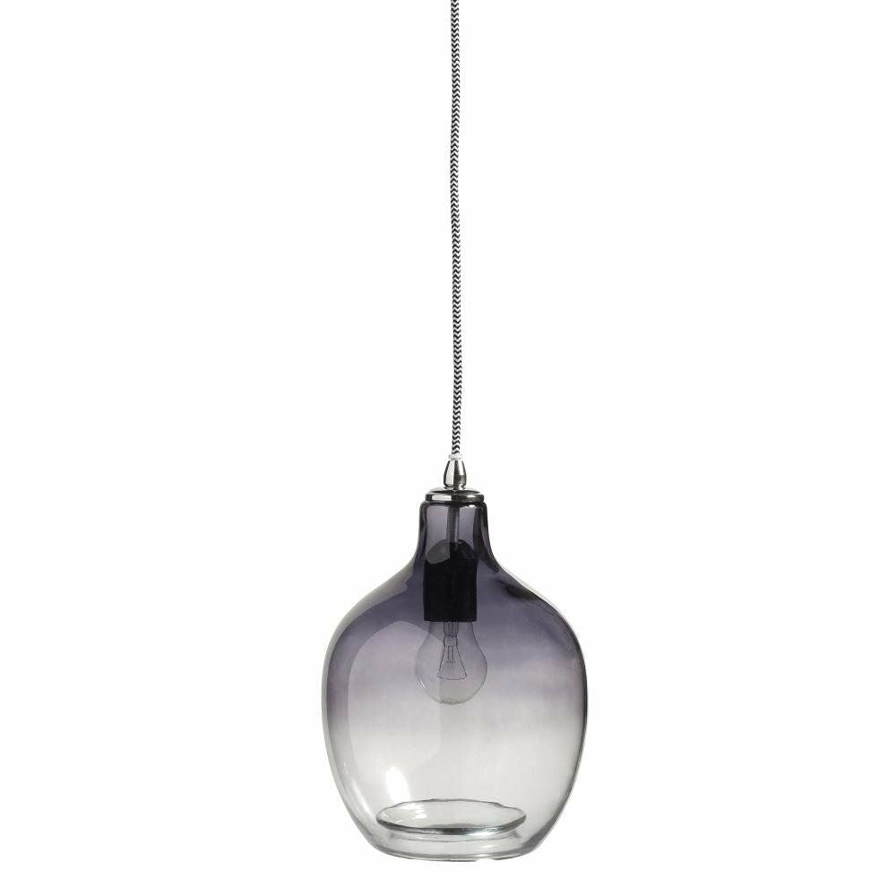 Nordal BUBBLE pendant in glass - h26 cm - smoked