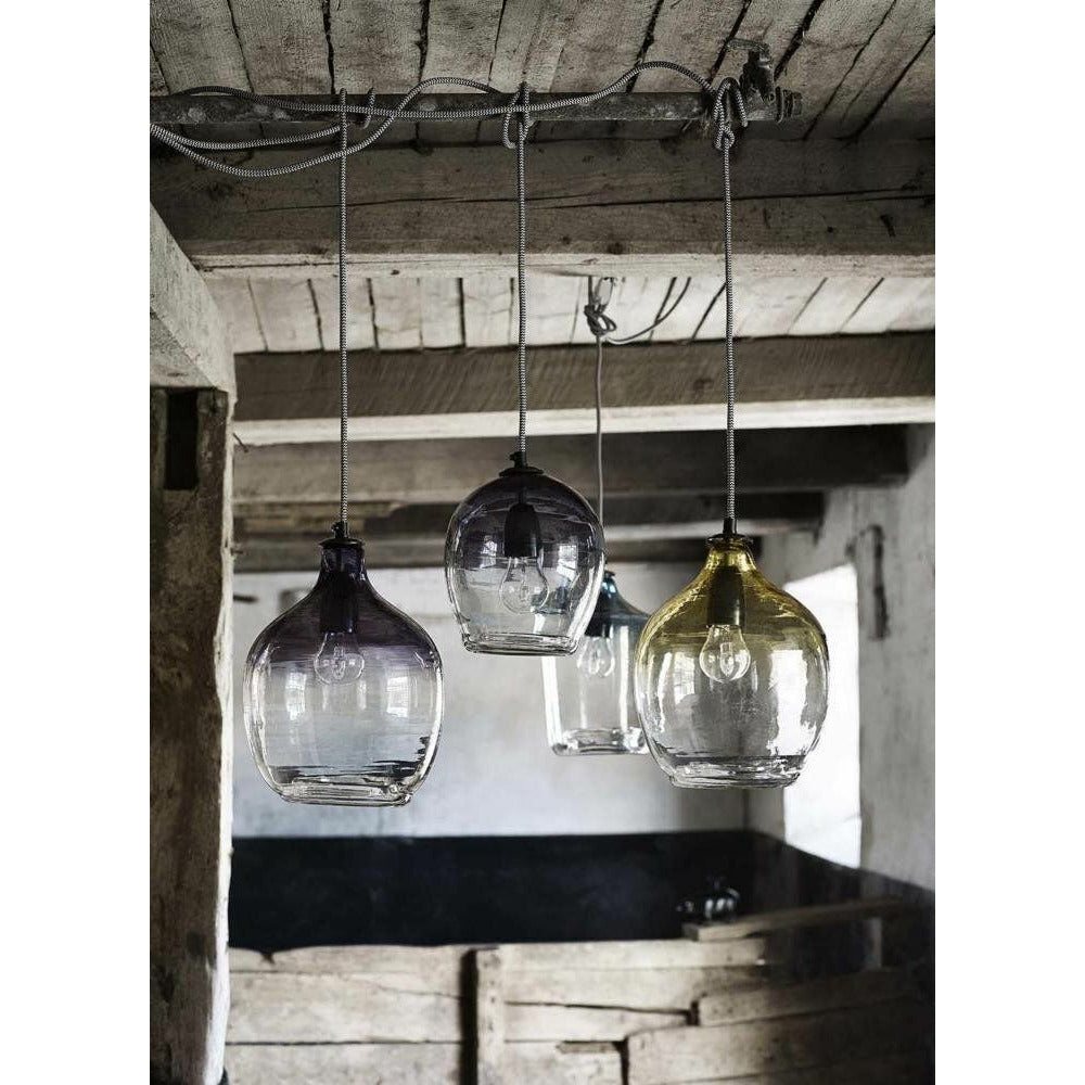 Nordal BUBBLE pendant in glass - h26 cm - smoked