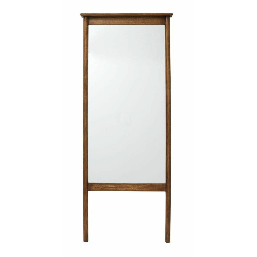 Nordal WASIA standing mirror w/wood frame - h172 cm - natural