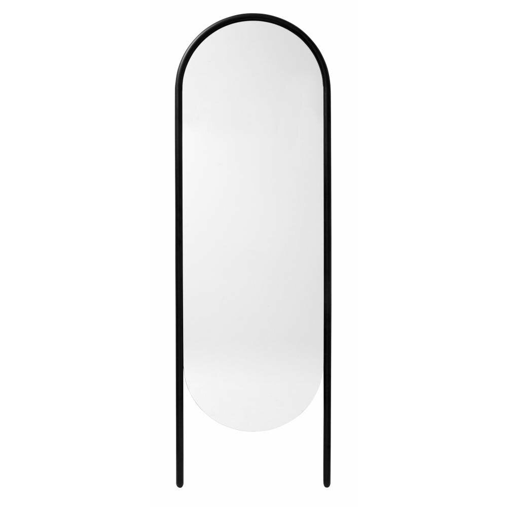 Nordal WONDER standing mirror w/iron frame - h174 cm - black