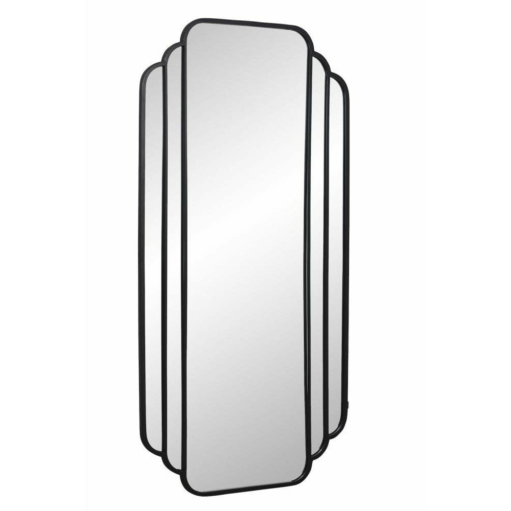 Nordal SKYLARK large mirror in iron - 200x100 cm - black