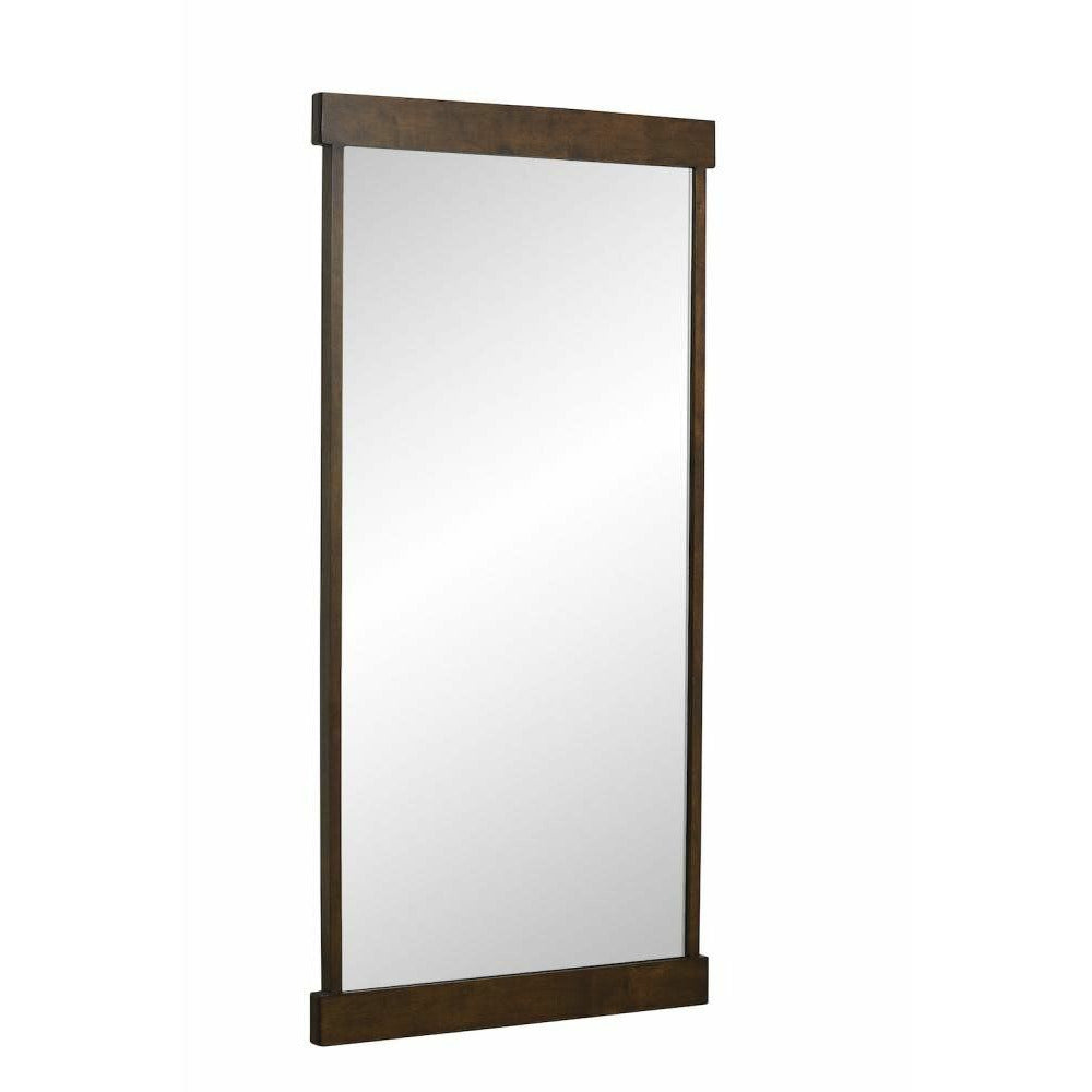 Nordal ARDEA mirror with wooden frame - 180x88 cm - nature