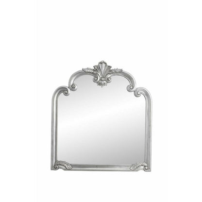 Nordal ANGEL mirror in antique look - 115x104 cm - silver