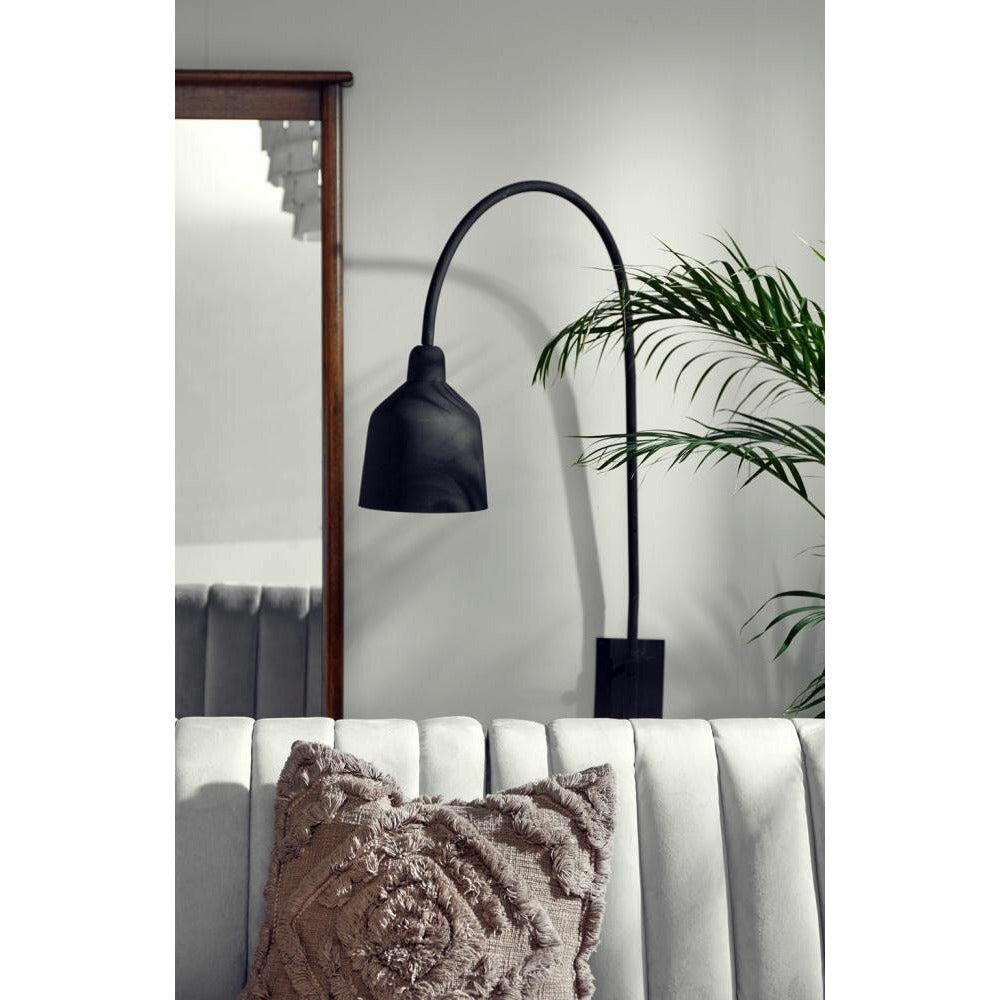 Nordal CITY wall lamp - h116 cm - matt black