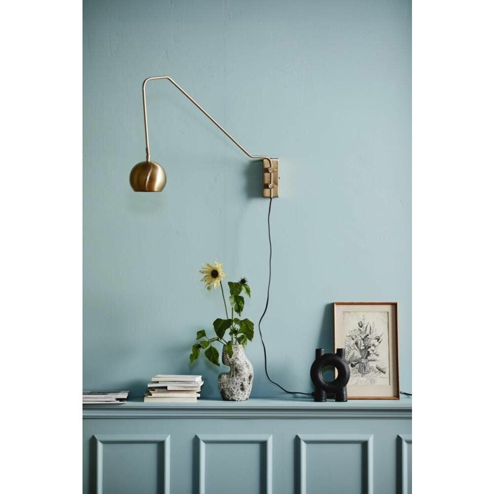Nordal ATHENE gylden væglampe - L85 cm - Nordal - DesignGaragen.dk